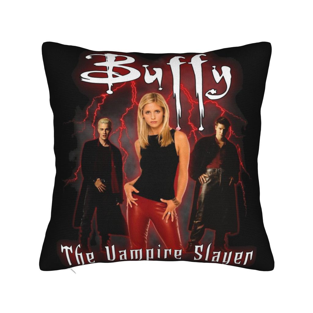 Buffy the Vampires Slayers Pillowcases Merch Printing Cushion Cover Decorations Horror Movie Pillow Case Cover Seat Multi-Size