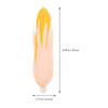 3Pcs Realistic Plastic Corn Decorations Lifelike Artificial Vegetable Props for Home Shop Bakery Party Food Display Photography