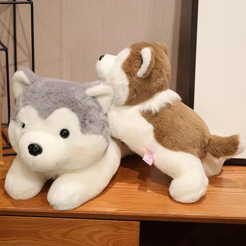 30/40/50 cm søt hund valp Husky pute plysj leke søt dyr utstoppet dukke hjemmedekorasjon baby bursdagsgave