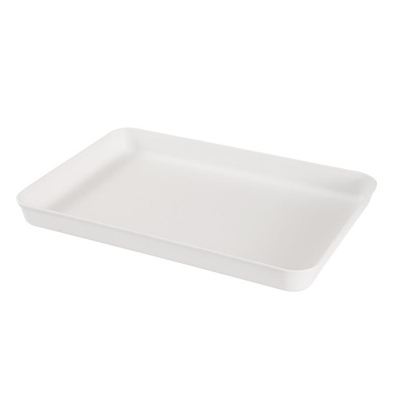 Deepened Thick Tray Put Cup Home Hotel Restaurant Rectangle Plate Fruit Plate Tea Plate Plate Plate Plate