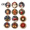 Christmas Rhinestone Painting Kits 12Pcs DIY Ornament Kit, Faux Pearl Supplies for Adults Art Hanging Decor Adults, Holiday Tree Wreath Mantel