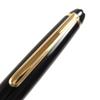 Great MONTBLANC Fountain Pen Meisterstck White Star Black Gold 14K Mens Used