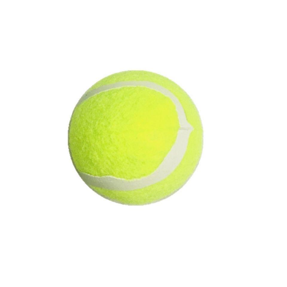 Bite-Resistant Elastic Dog Toy Ball - Interactive Rubber Tennis Ball for Training & Teething, Suitable for All Dog Sizes
