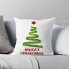 Merry Christmas Decoration Home Pillowcase Cushion Cover Colorful 45X45Cm Modern Living Room Sofa Bed Cartoon Cushion Cover