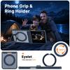 Matte Magnetic Phone Case For Samsung Z Flip 8 7 Flip8 Flip7 5G 360 Rotating Kickstand For Magsafe Hinge Full Protection Cover