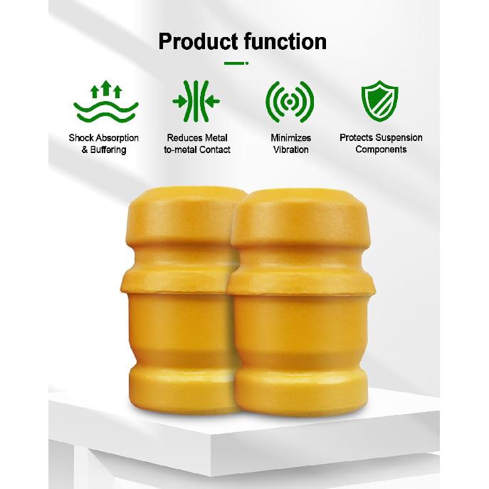 2 Pair Front Rear Bump Stop Replace 52087636AC Fit For Wrangler TJ 1997-2006 Fit For Grand Cherokee ZJ 1993-1998 Fit For RAM 1500 2500 3500 Pickup