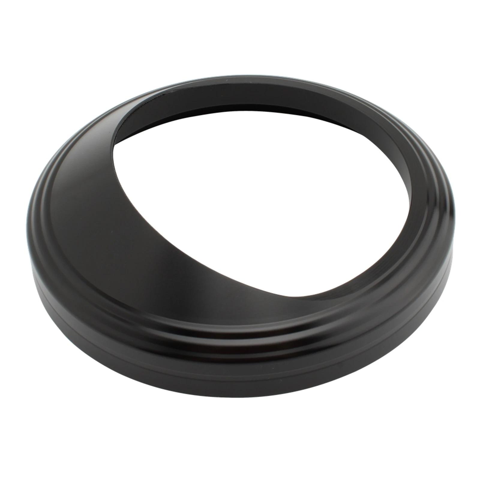 FoR Harley-Davidson Road King Dyna Softail with 5  Speedometer Motorcycle Front Speedometer Gauges Trim Ring Frame Cover Visor чёрный