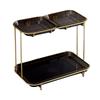 Modern Bathroom Cosmetic Storage Rack Organizer Display Stand Makeup Tray 2 Tier Box Holder