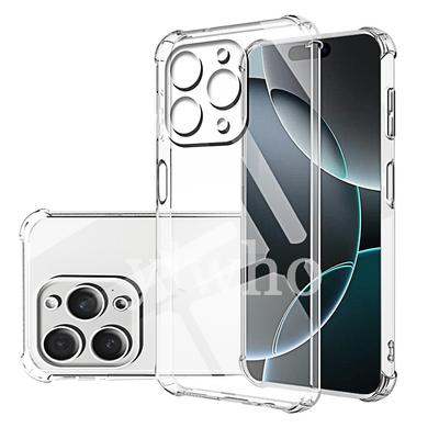 Transparent Mobilskal för Iphone 16 Pro Max Skyddande Kamera Baksida Genomskinliga Skal för Iphone16 16promax 16 Proamx 16pro+