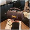 Retro Portable Small Square Bag Women's New Versatile Commuter Bag High-end Shoulder Messenger Bag