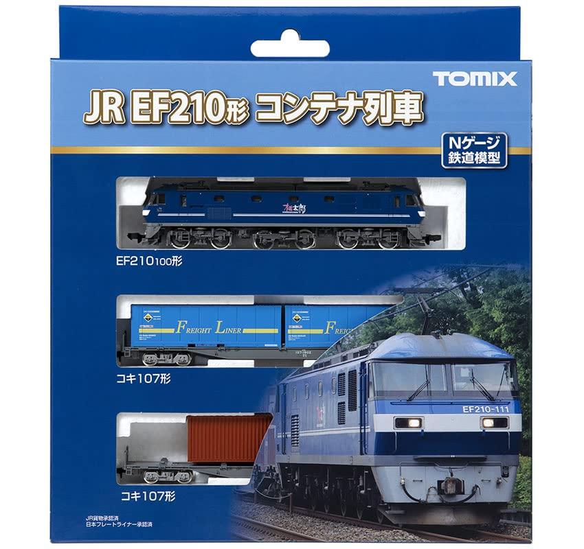 TOMYTEC N Gauge EF210 Type Container Train Set 3 Cars 98394 Railway Model Freight Car