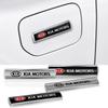Car Emblem Styling 3D Badge Sticker Decor Accessories For Pegas Sorento Soul Cerato Sportage Ceed Niro Borrego K5 K3 RIO EV5