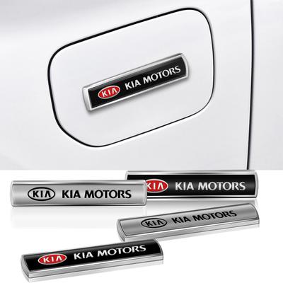 Car Emblem Styling 3D Badge Sticker Decor Accessories For Pegas Sorento Soul Cerato Sportage Ceed Niro Borrego K5 K3 RIO EV5