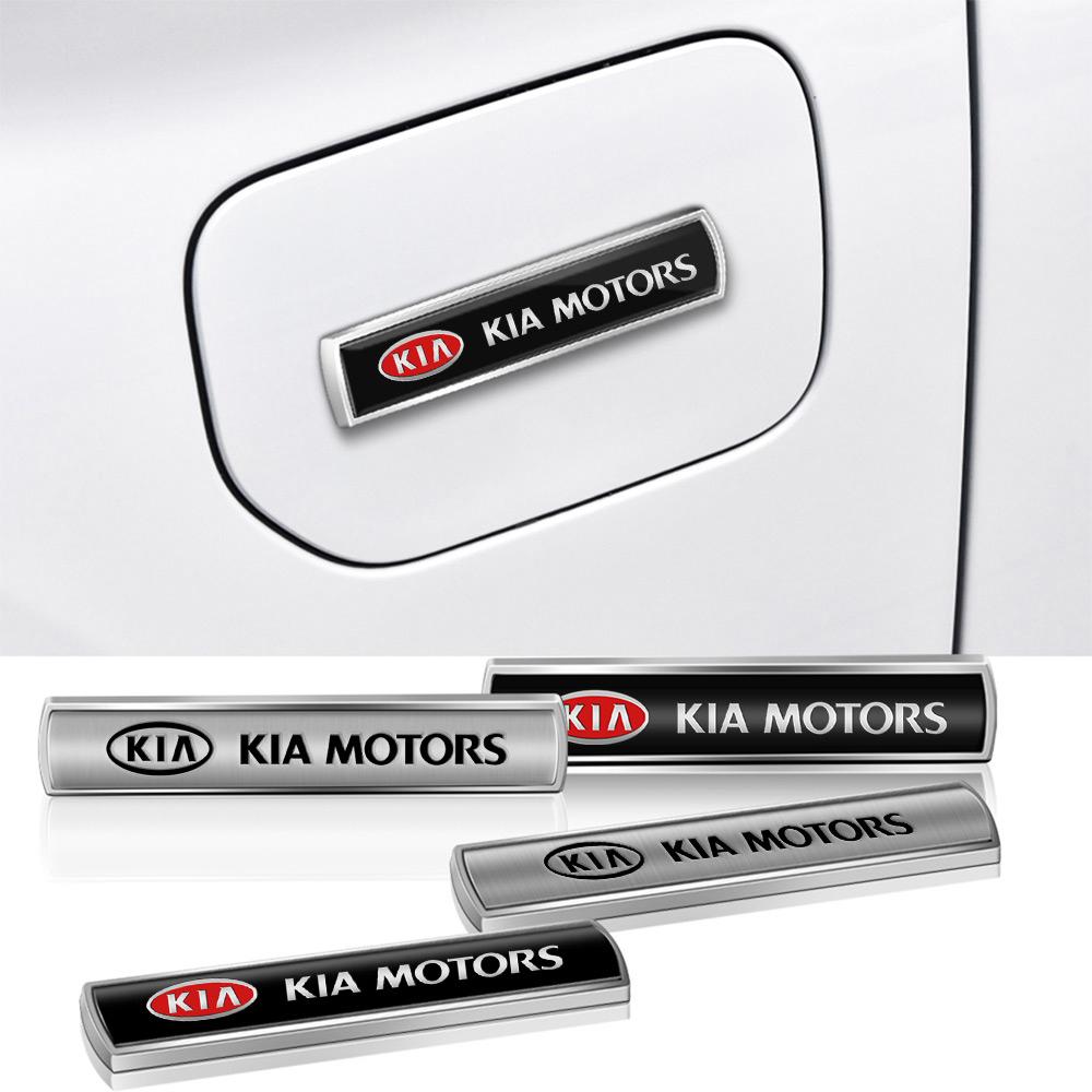 Adesivo Distintivo Carrozzeria Auto in Metallo 3D Decalcomania Baule Accessori Per KIA Sportage RIO Ceed Picanto Pegas Sorento Niro Soul Cerato KX5 KX3