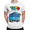Unisex WoUnisexs TShirt Tayos Little Bus Cute Cars Vintage Pure Cotton Tee Shirt Short Sleeve T Shirts Round Collar Clothing Graphic