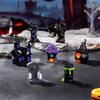 Halloween & Easter Car Accessories Set - Mummy Skull Rabbit Magic Cottage with Ghost Pumpkin Mini Scene Decor