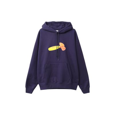 Nike Hammer Print Lässiger Hoodie Locker Langarm Sweatshirt Herren Tops Lila FQ2193-555
