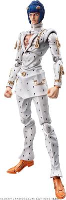 Super Akční Soška Bizarre Adventure Část Přibližně 150 mm PVC ABS Nylon Barvená Pohyblivá Figurka "JoJo's 5" "Bruno Bucciarati" & &