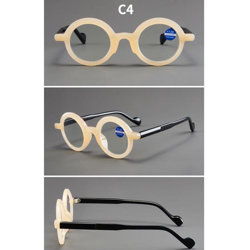 Women's glasses, retro round small frame glasses for men and women