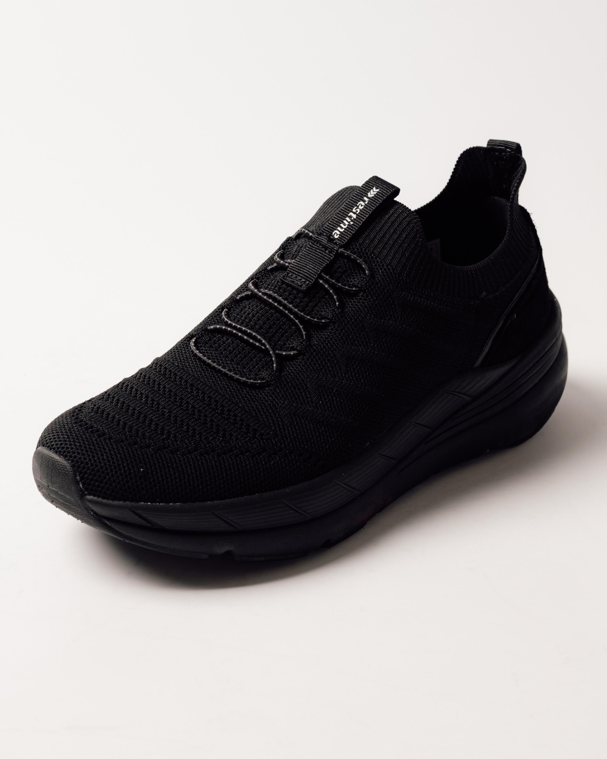 

Slip-ons men s Restime 25414 41 black textile 45 чорний