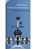 Large Size Tricycle for Kids 1-6 Years - Convertible Baby Stroller & Pedal Bicycle for Kindergarten