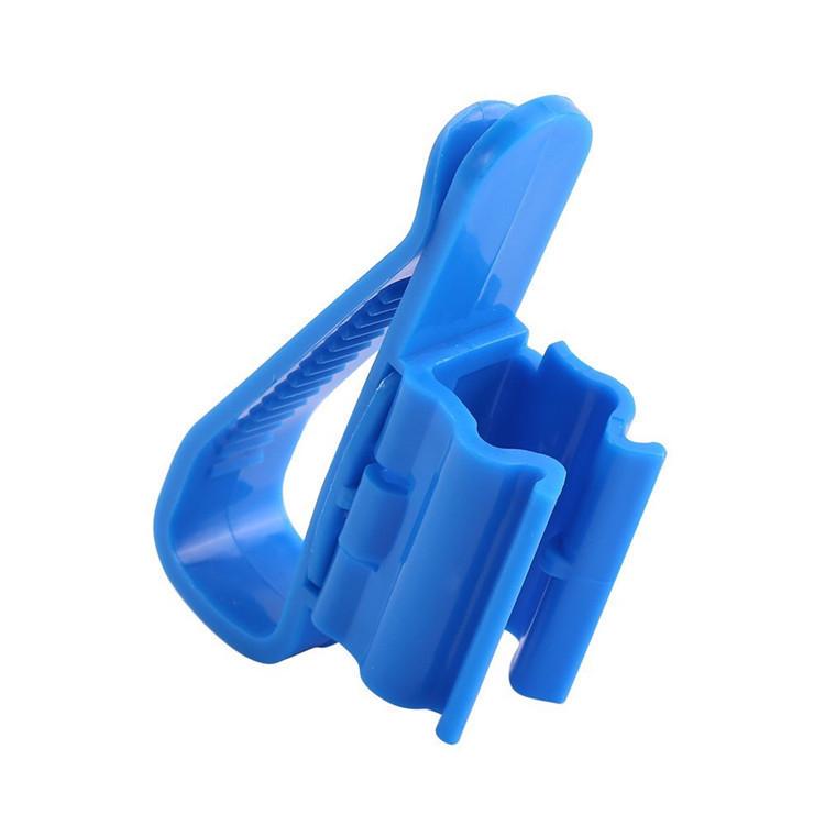 Black Fish Tank Filter Canister Hose Clip and Water Pipe Holder