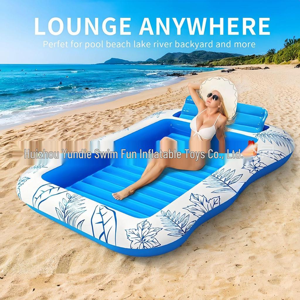In-Stock New Inflatable Water Float: Single/Double Bed & Outdoor Toy