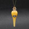 Collana con Bottiglia Magica Vintage Fai da Te Tappo Sughero Pozione Goccia d'Acqua Portafortuna Amuleto Catena per Maglione Gioielli alla Moda Regalo per Ragazze