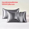 2 Pack Satin Pillowcases for Hair and Skin Soft Breathable Cooling Smooth Pillow Covers for Sleeping