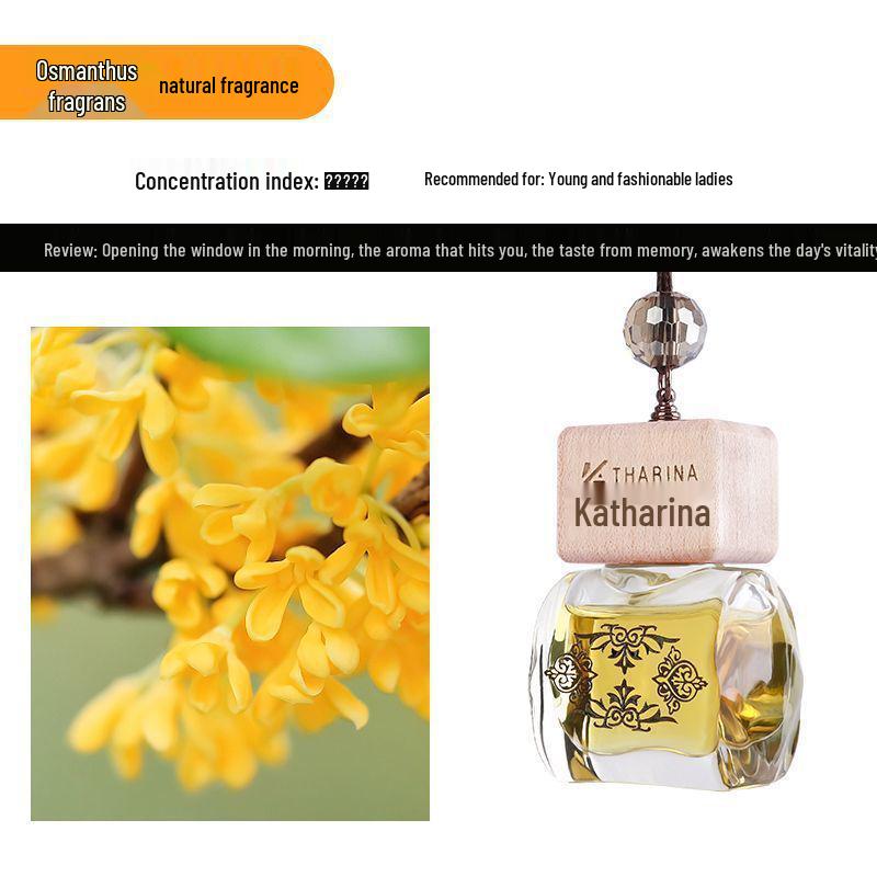 

High-End Car Aromatherapy Pendant - Long-Lasting Scent for Interior and Console Use