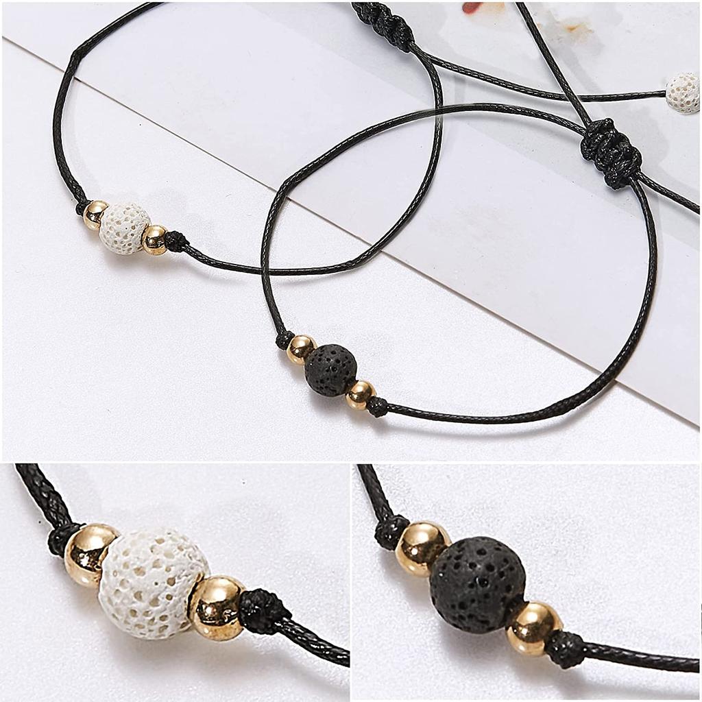 Verstellbare Partnerarmbänder Geschenk Passende Freund Freundin Schmuck Modeaccessoires
