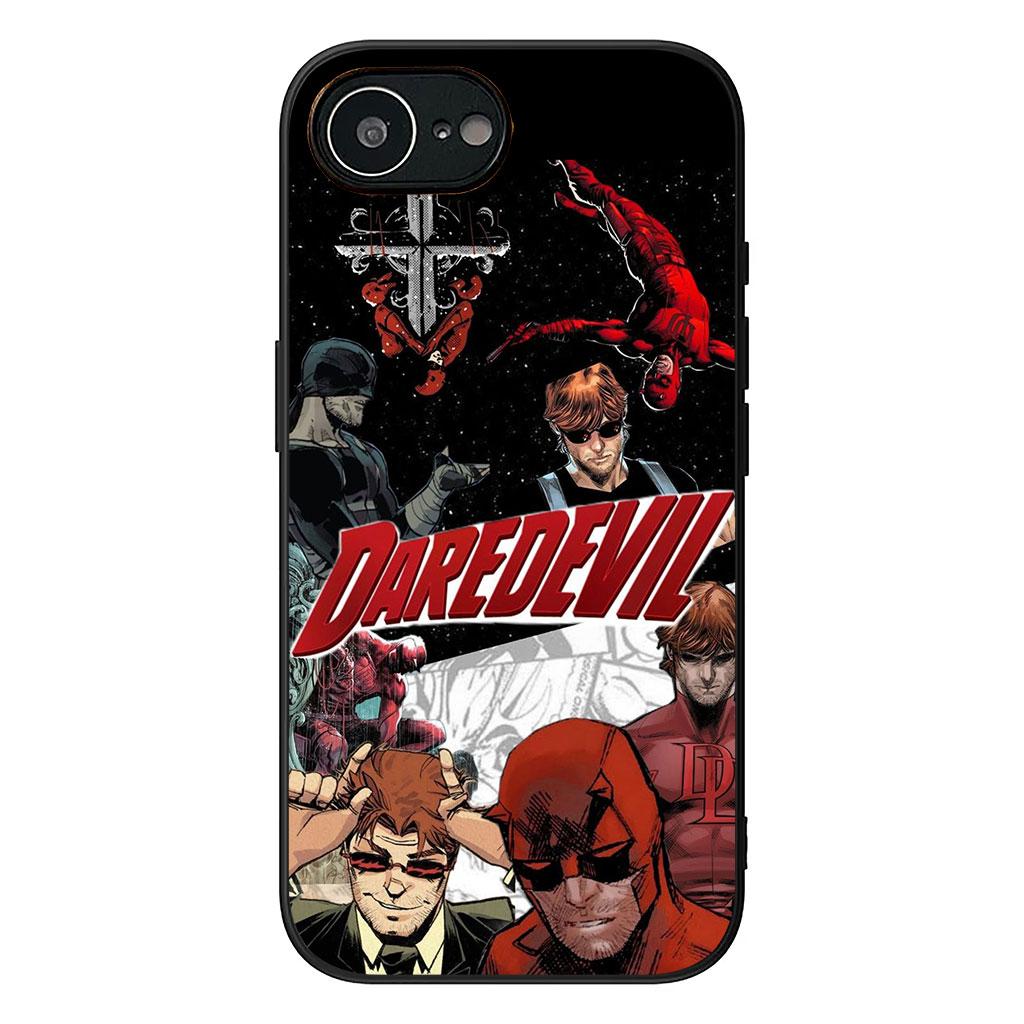 

Phone Cover Poster Daredevil Marvel for Apple iPhone 16 15 14 11 Pro Max 7 8 Plus SE2 SE3 SE 2022 2020 Soft Case iPhone 7 Plus