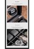 Carbon Fiber Leather Watch and Jewelry Storage Box