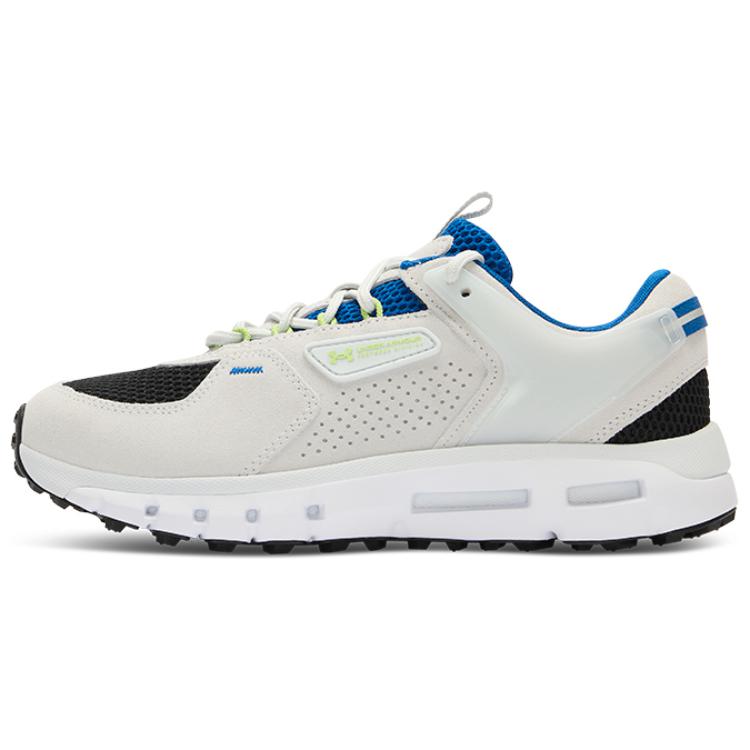 Under Armour Summit Trek Distant Grey Tech Blue Men Sneakers Morph-Green 3028424-102