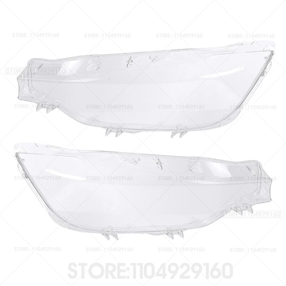 Headlight Cover Transparent Mask Lens Lampshade Headlamp Shell Plexiglass For BMW 3 Series F30 F35 2013-2015 320 328 316 335