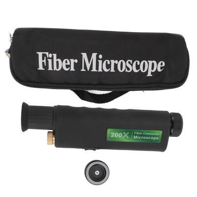 LWL-Mikroskop 200X 400X Vergrößerung Kabelendinspektion Stecker Handheld-Werkzeug