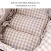 Pet Strollers Pad with Pillow for Pushchair Use Strong Polyester Fabric Thicken Cushion for Small Animal Outdoor Use