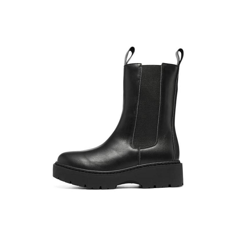 (WMNS) Skechers Mid Top Slip On  Black  Women s 167343-BBK EU 37.5