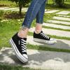 Inner heightening canvas shoes cloth shoes muffin thick-soled street shot board shoes lace-up spring