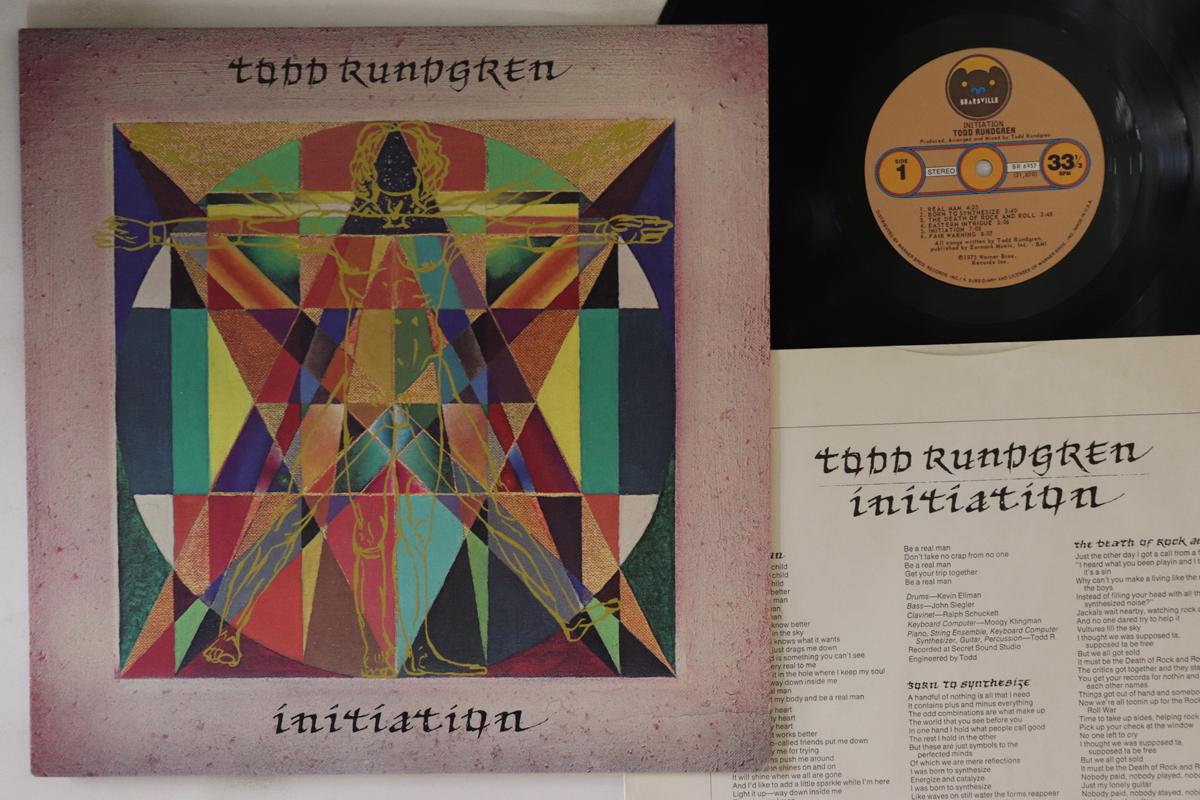 

LP Record TODD RUNDGREN Initiation BR6957 BEARSVILLE 1975 US Rock Used