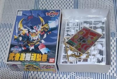 Bandai SD Sengokuden Musha Gekitou Gundam Heavy SD Gundam BB Senshi Gunpla [Unassembled] (Musha Gundam)