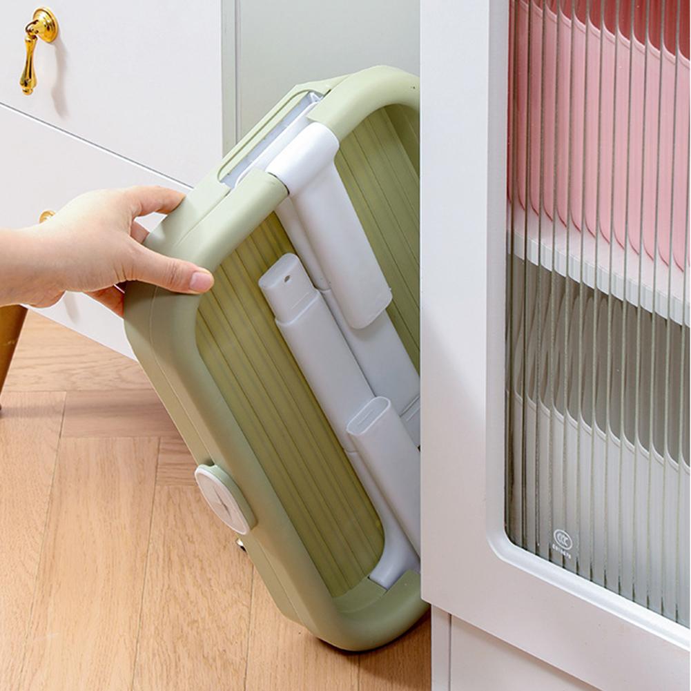 Plastic Bin Bag Stand Adjustable Height Garbage Bag Holder Frame with Bags Portable Trash Bag Stand for Garden Yard Lawn