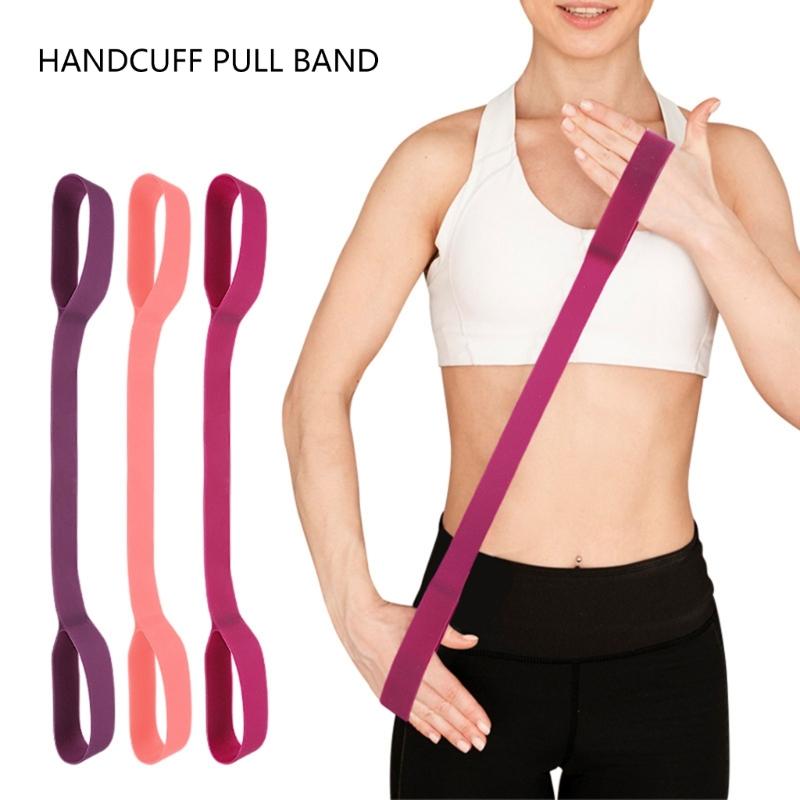 Figure 8 Shape Muscle Building Resistance Strap High Flexibility Polyurethane Tension Cord for Upper Body Strength Work