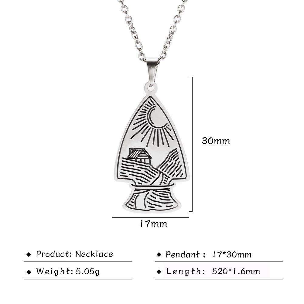 Cazador Animal Pendant Necklaces for Women Men Fox Rabbit Bird Fish Polar Bear Nature Stainless Steel Jewelry 2026 Birthday Gift
