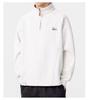 2025 Autumn/Winter Men's Half-Zip Solid Color Hoodie - Loose, Comfortable, Trendy Casual Top