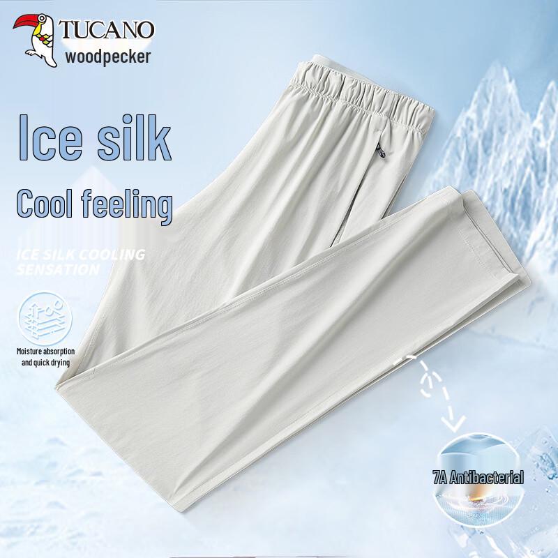 

TUCANO Women s Ice Silk Loose Fit Quick-Dry Casual Pants 4XL
