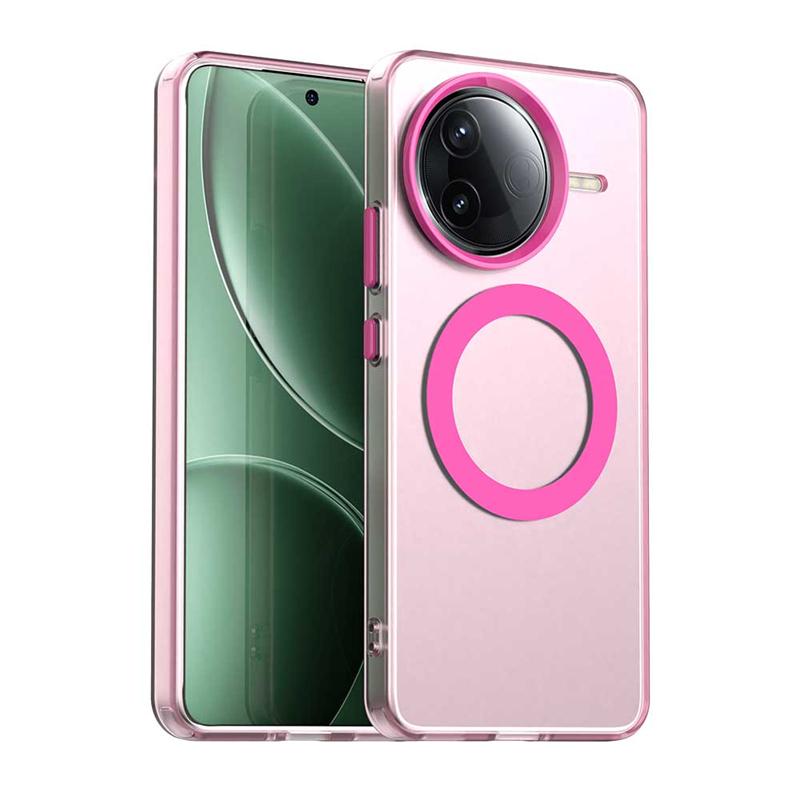 Transparent Case For Xiaomi Poco F7 Pro Case Poco F7 Pro F7 Ultra Magnetic Adsorption Wireless Charge Cover For Poco F7 Pro Case