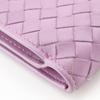 BOTTEGAVENETA Intrecciato Purse Pink Calfskin Women Used