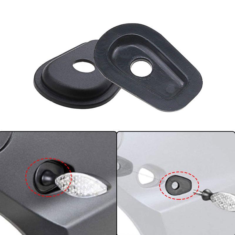 4pcs Motorcycle  Accessories Turn Light Gasket Base Autofor KAWASAKI Z400 Z650 Z900 Z900RS Z1000 Ninja400 Versys-X300 Versys 650
