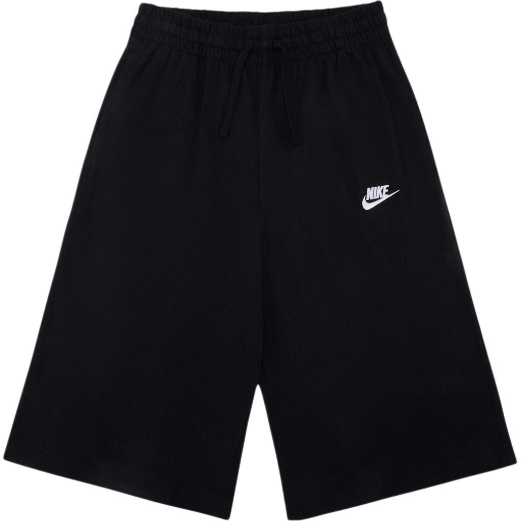 Nike Sportswear Solid Logo Straight Leg Kids Shorts Kids Shorts Black 805450-011